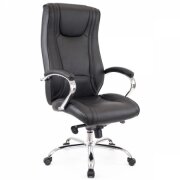 Кресло для руководителя Everprof Argo M кожа черный (EC-370 Leather Black)